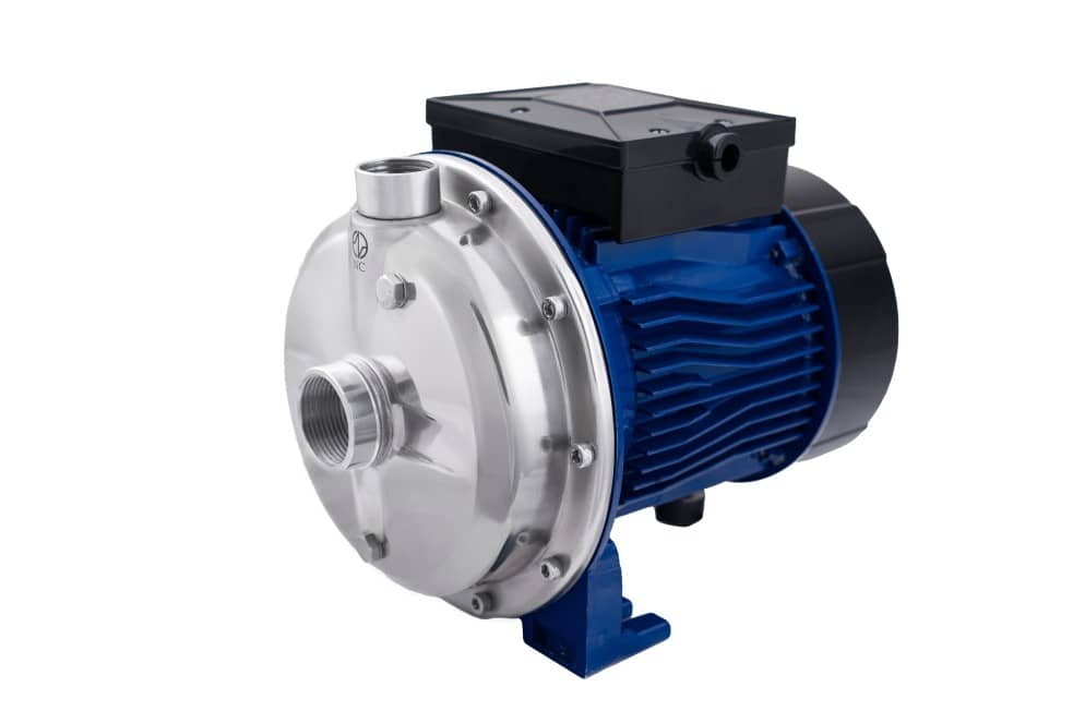 پمپ 1 اسب بشقابی استیل تکفاز مدل NC-ST34