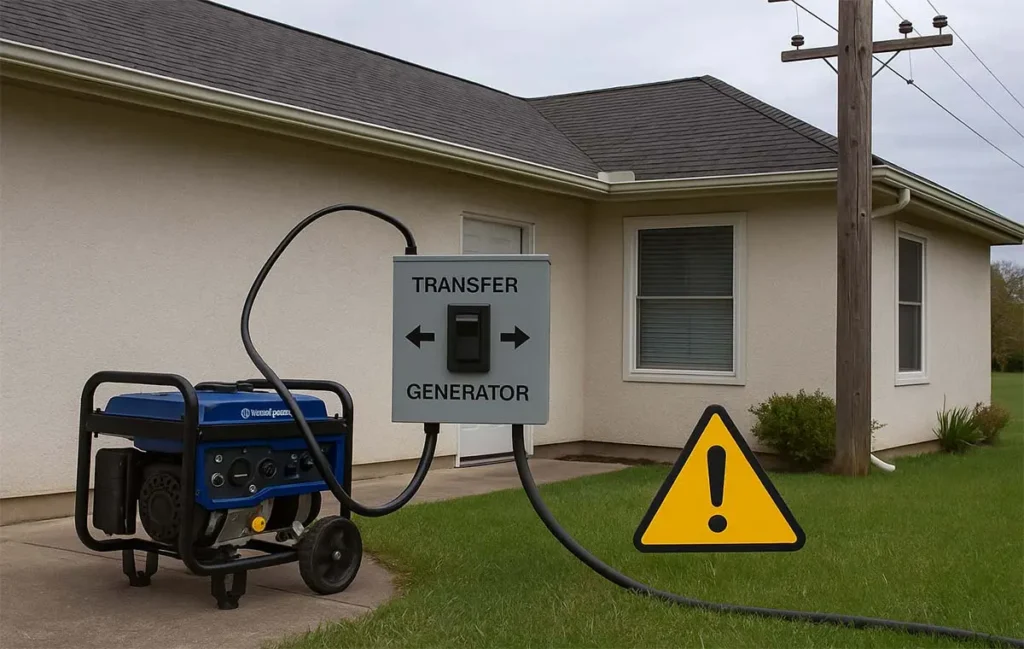 مراحل اتصال موتور برق به برق خانه